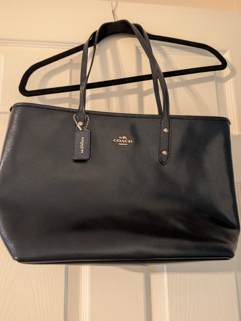 Coach Navy handbag
